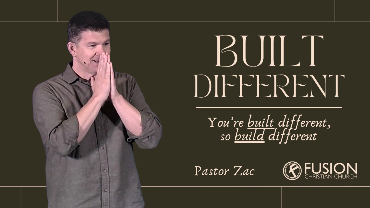 You're Built Different, So Build Different